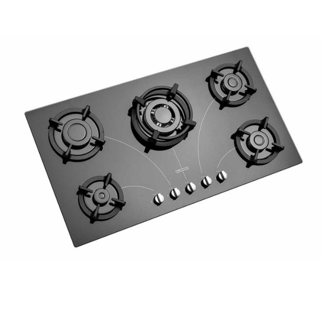 اجاق گاز استیل البرز صحفه شیشه ای مدل G5958i
